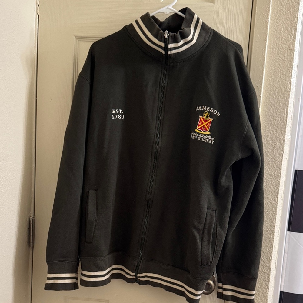 Dark green Jameson zip up